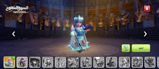  9 للبيع حساب كلاش اوف كلانس تاون 14 شبه ماكس