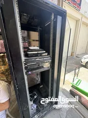  7 سيرفر مع كاميرات مراقبة داخلية