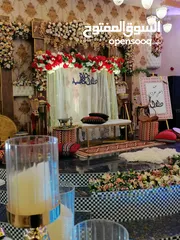  5 كوشات فاخرة للإيجار للأعراس والخطوبة (عمان)