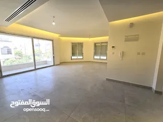  1 عبدون شقة جديدة للإيجار مساحة 180 متر طابق اول