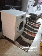  2 غساله بيكو 7 كيلو  غساله حوضين 10ك ناشونال حماصه اندنست ايطالي