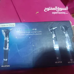  2 اوتوسكوب  otoscope  جهاز فحص الاذن