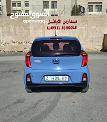  6 كيا بيكانتو 2017 بصمة فل  عداد قليل ( 67 ) ألف كيلو فقط