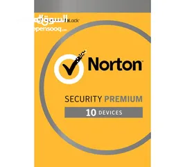  6 NORTON LIFELOCK SECURITY PREMIUM 10 DEVICES نورترن انتي فايروس لحماية فائقة من الفيروسات 10 مستخد 