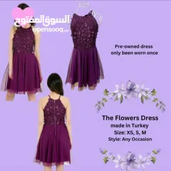  3 فستانين بنفسجيه - Purple  Dresses