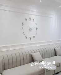  11 ساعة حائط 3D بتصاميم مختلفة مناسب للمنازل والمكاتب