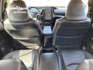  8 Toyota Prius prime plug-in Hybrid موديل 2017 بطارية ليثيوم فل كامل اعلى صنف
