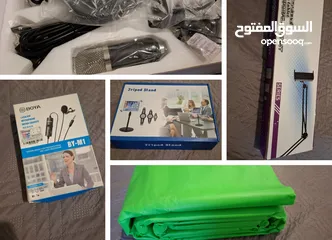  1 لقطة لهواة البودكاست وصناعة المحتوى – معدات جديدة بسعر مغري