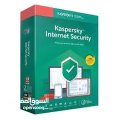  6 KASPERSKY LAB INTERNET SECURITY  2DEVICES برنامج مضاد الفيروسات العالمي