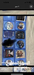  2 اشرطة بلايستيشن 4 مستعمل خفيف للبيع