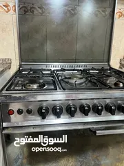  1 غاز مع فرن