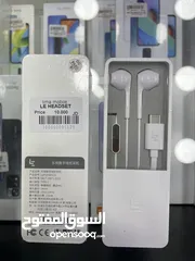  3 سماعة تايب سي لجميع الاجهزةLe headset