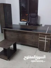  3 مكتب مدير   مع جانبية وادراج وطاولة هديه العرض لفترة محدودة من لامينيت للأثاث المكتبي