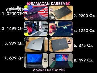  1 Ramadan Kareem  (Special Discount For Ramadan)  On  Some Personal Used Laptops.