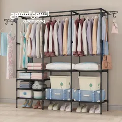  5 لمحبي التميز والأناقة وفرنالكم ستاند الملابس المعدني متعدد الوظائف