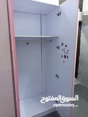  12 غرفة نوم اطفال بناتي تختين مع خزانه وكمدينة وتواليت بحال الوكالة