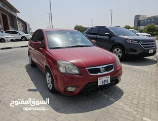  1 KIA RIO 2012, GCC, 157000 KMS, NEW TYRES, SINGLE ONWER CAR