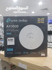  1 Tp-link Omada Ax3000 ceiling mount wi-fi 6 access point EAP653
