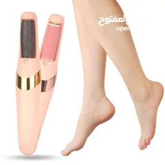  3 مبرد القدم الكهربائي ( شحن ) فلوليس الخرافي يزيل على الفور الجلد الجاف والميت غير المريح من الكعب