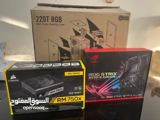  1 NEW* Motherboard & case & power supply