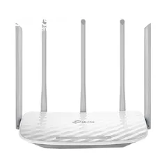  1 TP-Link archer C60 AC1350 dual band wireless router +  تي بي لينك - مقوي اشارة الانترنت اللاسلكي،
