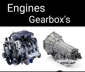  1 new and used engine gearbox spare parts available