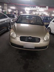  2 هيونداي اكسنت 2009 ماتور 1600 cc اصلي 4 جيد ممشى قليل بحاله الوكاله