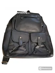  8 Premium quality stylish genuine leather backpack bag  Mens / women