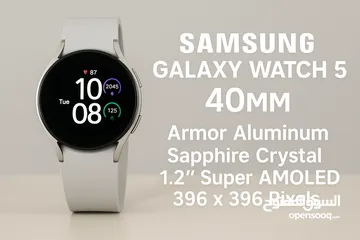  6 Samsung Galaxy Watch 5 40mm ساعة سامسونج الذكية 5 40 مليمتر