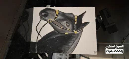  2 Handmade Oil Painting on Hard Paper – Perfect for Home Decoration