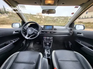  7 كيا مورنينج (بيكانتو) 2018 - فل كامل بدون فتحة  الموديل: 2018 السيارة فحص ومرفق بالاعلان