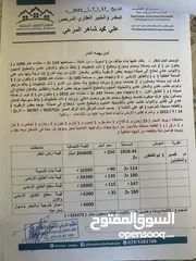  13 قطعه ارض دونم + مع بناء مرخص بالكامل موقع مميز سعر مميز المعلومات واضحه جدا بالصور