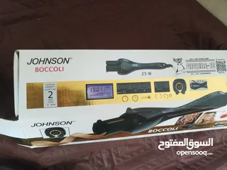  1 Johnson Boccoli مصفف شعر لجميع  - سعر قابل للتفاوض - انواع الشعر سهل وسريع الاستخدام