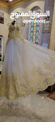  2 فستان عروسه للايجار