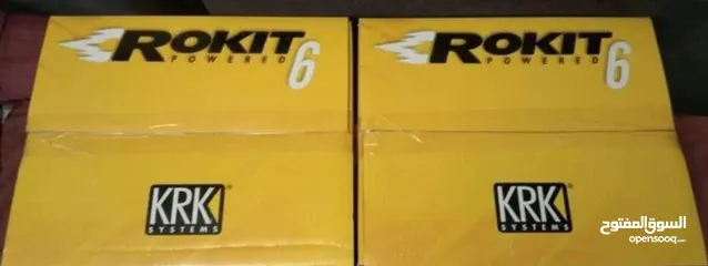  4 KRK Rokit 6 G3 pair 2 pcs studio monitors