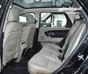  12 Land Rover Discovery Sport HSE ( 2018 Model ) in Black Color GCC Specs