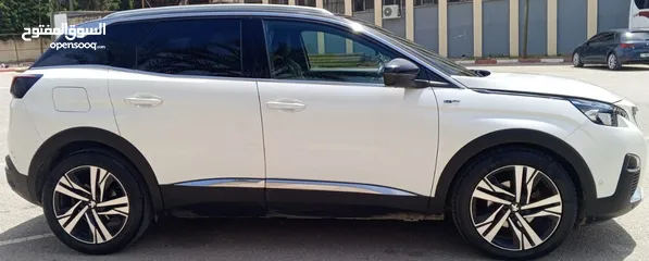  12 جيب بيجو 3008 جي تي لاين ماطور 2000 ديزل فل اوبشينز لون ابيض بحالة ممتازة للبيع