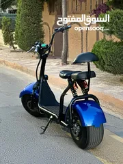  2 سكوتر كهرباء  هارلي قوي