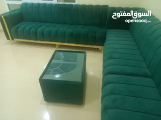  1 طقم كنب مودرن ومتين