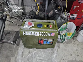  3 مولد كهربا 7 كيلو جديد يعمل بالبنزين