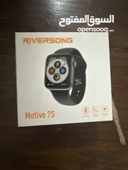  1 ساعة riversong حالة الوكالة Motive 7s smartwatch