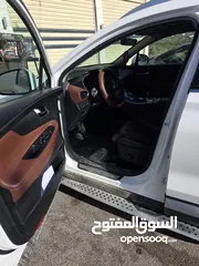  1 هونداي سنتافي ابيض هابيرد