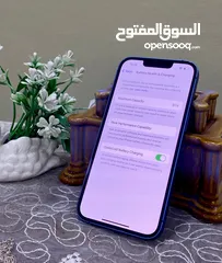  9 أيفون 13 بطارية 91% بحاله الجديد مش مفتوح وكالة