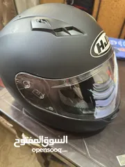  4 خوذة اصلية HJC بحالة ممتازة