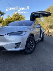  2 TESLA MODEL X 100 D 2017 SILVER