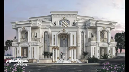  1 قطعتين ارض كاشفة باطلالة ثلاثية الجهات  في الجهة الغربية بيت وزن  بالقرب من فلل شقو ودونم اخرحدملعب