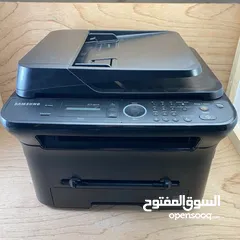  2 طابعة سامسونج ليزر اسود الجبارة مع سكانر وحبر فل