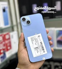  1 عرض خااص : iPhone 14 plus 256gb هاتف نظيف جدا بحالة الوكالة بدون اي شموخ و أو مشاكل مع ضمان و ملحقات