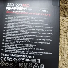  4 Samsung 990 PRO PCIe 4.0 7450MB/s nvme 2TB