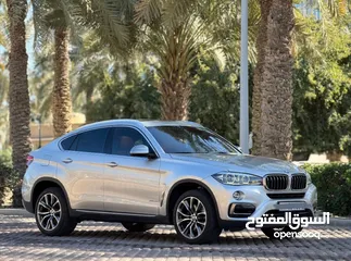  1 x6 BMW   نظيف ممشى قليل